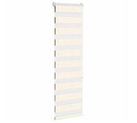 Stable&Durable - Beige - Store zèbre beige marbré largeur du tissu 40 9 cm polyester - Store vénitiens&store en toile HS675709948