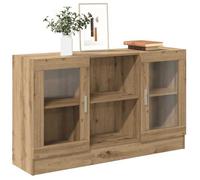 Stable&Durable - Brun - Buffet & bahut - Buffet chêne artisanal 120x30,5x70 cm - bois d'ingénierie - organisateur de salon HS8760702
