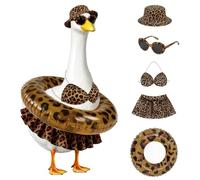 Stable Tenue Estivale, Oie De Porche, avec Chapeau Lunettes, Bikini