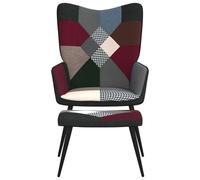 Stabli Möbel Fauteuil relax avec pouf Patchwork Tissu - Fauteuils TV & Relax CC2633824