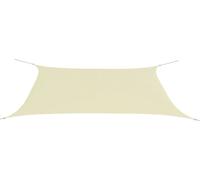 Stabli Möbel Voile d'ombrage Oxford-Tissu Rectangulaire 4x6 m Crème - Parasols CC9805292