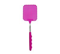 Staccatory Tapette à mouches télescopique contre les insectes nuisibles Rose 73 cm