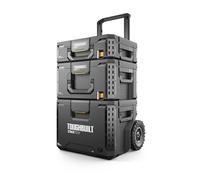 STACKTECH KIT 3 pièces TOUGHBUILT TB-B1S3-B-70R-BEA Coffre de chantier + Grande boite + boite moyenne