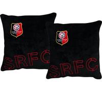 Stade Rennais 2 x Coussin Rennes - Collection Officielle Taille 35 x 35 cm