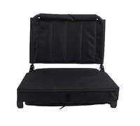 Stade Siège avec Dossier Réglable, Chaise Pliante de Tribunes Extérieur | Coussin rembourré épais, soutien lombaire ergonomique, inclinaison à 5 positions, tissu Oxford, pour gradins, événements