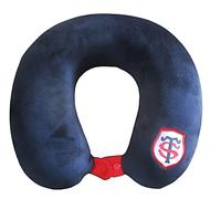 STADE TOULOUSAIN Coussin de Voyage cale Nuque Toulouse Rugby - Collection Officielle Mémoire de Forme