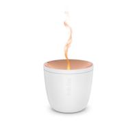 Stadler Form diffuseur d’arômes Zoe Mobile, sans Fil, Effet Flame | Avec batterie rechargeable, jusqu’à 6 h d’autonomie, pour huiles essentielles, diffuseur d’aromathérapie à ultrasons, blanc