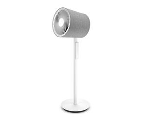 Stadler Form ventilateur Simon, ventilateur sur pied 3D, avec fonction d'orientation horizontale et verticale, 10 niveaux de vitesse, avec télécommande radio, silencieux, blanc