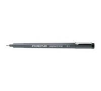 Staedtler Stylo Pigment Liner 308 005-9 Feutre pointe calibrée 0,05 mm Noir