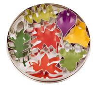Städter 023338 Lot de 7 emporte-pièces en Forme de Feuilles Fer-Blanc