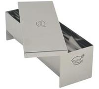 städter 62207 plat à tarte et à terrine en acier inoxydable avec couvercle 230 x 75 x 75 mm 1 l G