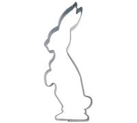 Staedter Emporte-pièce en Forme de Lapin Debout, Argent, Acier Inoxydable, Silver, 9 cm