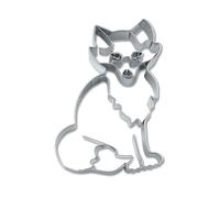Staedter Emporte-pièce en forme de renard en acier inoxydable Argenté 7 cm