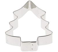 Staedter Emporte-pièce en Forme de Sapin, Argent, Acier Inoxydable, Silver, 6.5 cm