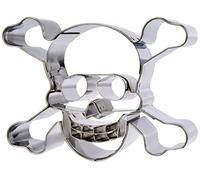 Staedter Emporte-pièce en Forme de tête de Mort d'embossage, Argent, 9 cm