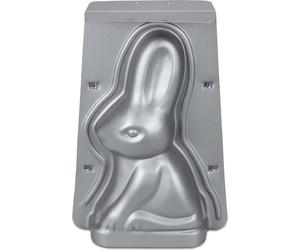 Städter Lapin de Pâques 18 x 26 x 8 cm Argent Moule à pâtisserie 3D
