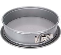 Städter Moule à charnière ø 28 cm / H 7 cm Argent avec fond plat