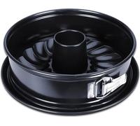 Städter Moule à charnière avec fond plat et fond tubulaire dm 26cm noir