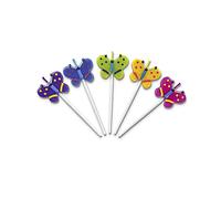 Staedter Papillons clés Ensemble de Bougies, Multicolore, 4 pièces