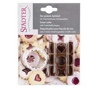 Staedter Spitzbub Emporte-pièce avec ondulé, Multicolore, 30 x 4 x 30 cm