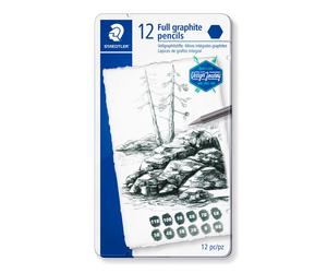 STAEDTLER® 100G M12 Vollgraphitstift Mars Lumograph 12S
