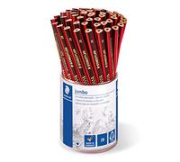 Staedtler 1285 KP50 Noris Club Crayons graphites, dureté 2B, carquois de 50