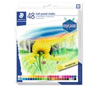STAEDTLER® 2430 C48 Pastels tendres, étui de 48 pièces