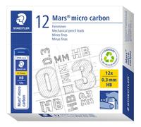 STAEDTLER 250 03-HB Mars Micro Refill Leads for Mechanical Pencils - HB, 0.3mm (