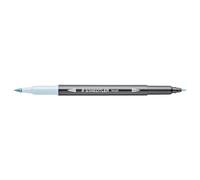 STAEDTLER 3001 - Feutre de Coloriage Aquarellable Double Pointe Pinceau 1-6 mm et Fine 0,5-0,8 mm Bleu Pastel - 3001-302
