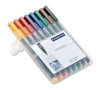 Staedtler 312 Wp8 Lumocolor Feutre Non Permanent Pointe Large Pochette De 6 (Import Royaume Uni)