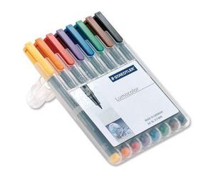 Staedtler 312 Wp8 Lumocolor Feutre Non Permanent Pointe Large Pochette De 6 (Import Royaume Uni)