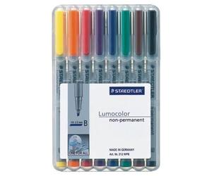 Staedtler 312 Wp8 Marqueur Noir, Vert Et Rouge