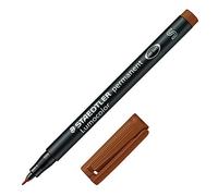 Staedtler 313-7 Marqueur permanent Marron - Polypropylène, 0,4 mm