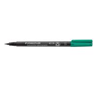 Staedtler Marqueur permanent Lumocolor 313S Lot de 3 Vert
