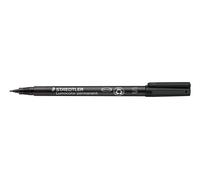 Stylo feutre permanent Staedtler Lumocolor "dry safe" 0,4 mm - noir
