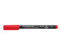 Staedtler Marqueur permanent 314B Lumocolor, rouge