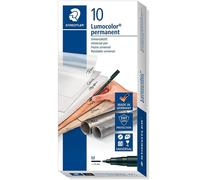 Staedtler 317-9 marqueur indélébile Pointe ogive Noir