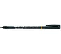 Staedtler Marqueur permanent Lumocolor Spécial 319F - pointe fine 0,6 mm - noir