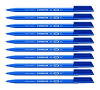 Staedtler 326-3 Penna Sintetica, 1 Pièce, Bleu