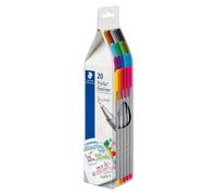 STAEDTLER® 334 CG20 Fineliner triplus, lot de 20