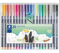 STAEDTLER 334SB2 - Marqueur fin, 0,3 mm, 20 couleurs