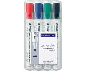 Staedtler 351WP4Lumocolor Whiteboard Marker Pack of 4 1 multicoloured