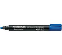 Staedtler Lumocolor Marqueur indélébile 352-3 Bleu 2 mm 1 pièce