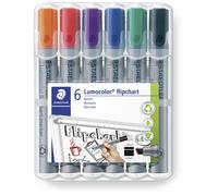 Staedtler 356 B WP6 Marqueur pour tableau à feuilles mobiles Lumocolor®