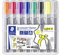 Staedtler 356 SWP8 Marqueur pour tableau à feuilles mobiles Flipchartmarker pointe ronde 2 - 5 mm 8 pc(s)