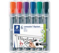 Staedtler Marqueur de conférence 356B Lumocolor – étui de 6