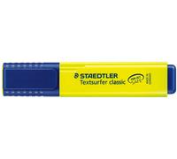 Surligneur Staedtler Textsurfer pointe biseautée 1 à 5 mm - Jaune