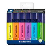 Staedtler 364 C6 Textsurfer Classic Lot de 6 surligneurs Couleurs assorties