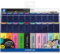 Staedtler Surligneur Textsurfer Classic 364 WP20 – pointe biseau 1–4 mm, étui de 20 assortis