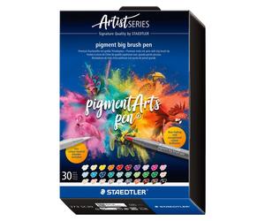 STAEDTLER® 373 SC30 – Feutre pinceau à pigments 30ST